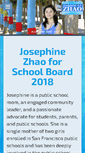 Mobile Screenshot of josephinezhao.com